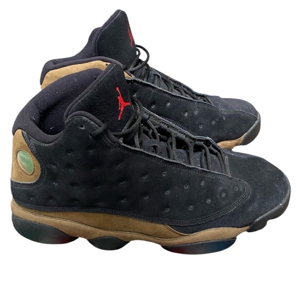 Air Jordan 13 Retro Olive/Gym Red-Black 2018 Men's Size 12 - Main Image